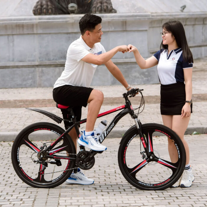 Xe đạp thể thao, đi học, đi thể dục DTZ 1000 - khung nhẹ, bền đẹp - Ảnh 45