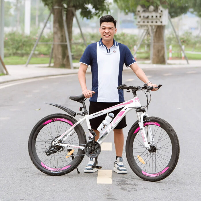 Xe đạp đi học, đi thể dục, thể thao, xe đạp địa hình DTZ 2000 - Ảnh 1
