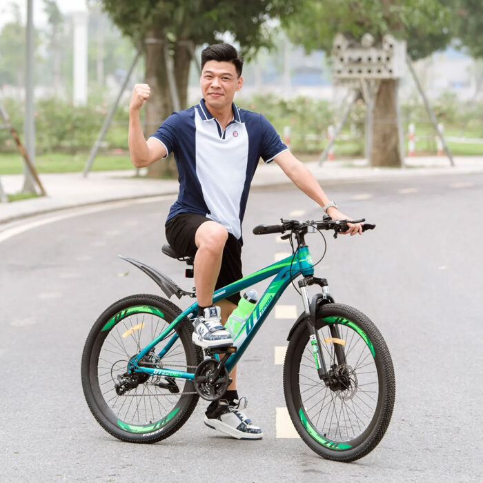 Xe đạp đi học, đi thể dục, thể thao, xe đạp địa hình DTZ 2000 - Ảnh 2