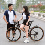Xe đạp đua khung nhôm siêu nhẹ DTZ 5000 - Shimano 14 tốc độ - Ảnh 8