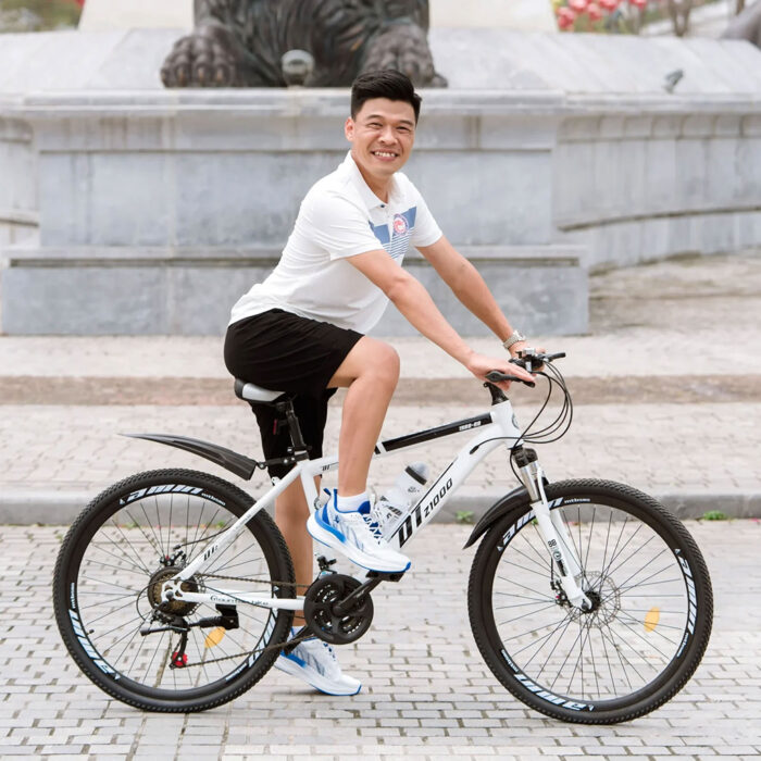 Xe đạp thể thao, đi học, đi thể dục DTZ 1000 - khung nhẹ, bền đẹp - Ảnh 11