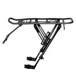 Gác baga sau xe đạp chịu lực, thép sơn tĩnh điện chống gỉ